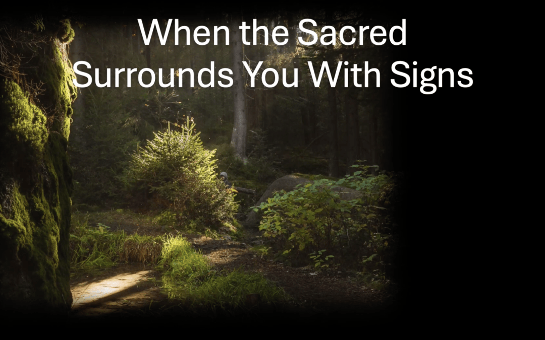 When the Sacred Surrounds You with Signs